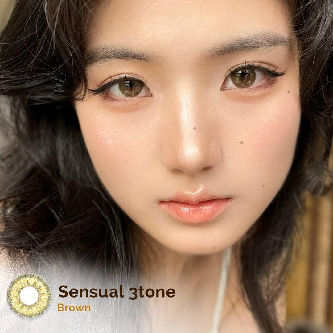 Sensual 3tone Brown 14.5mm