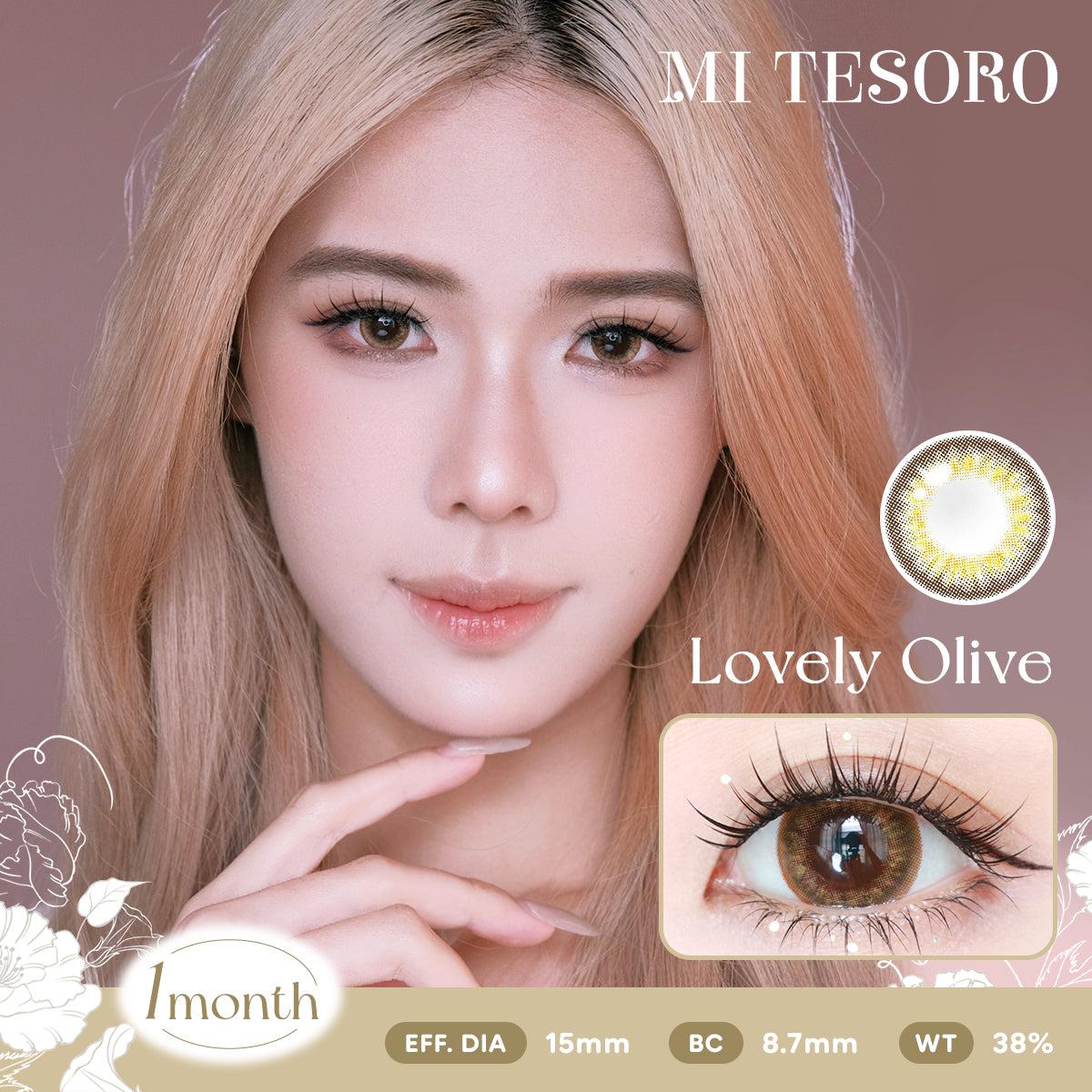 Lovely Olive-Mi Tesoro Monthly Color Con 2pcs