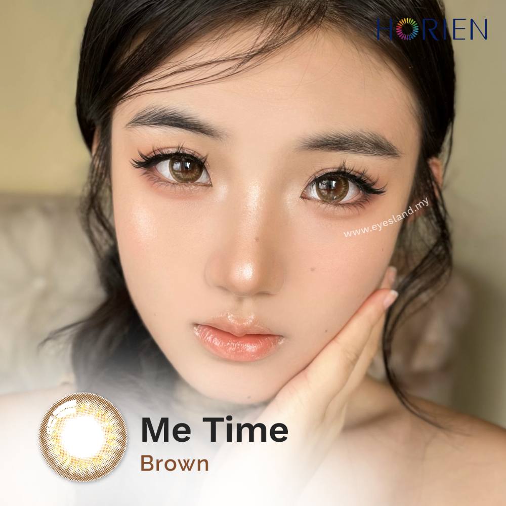 Me Time Brown-Kira-Kira Monthly Color Lens 2pcs