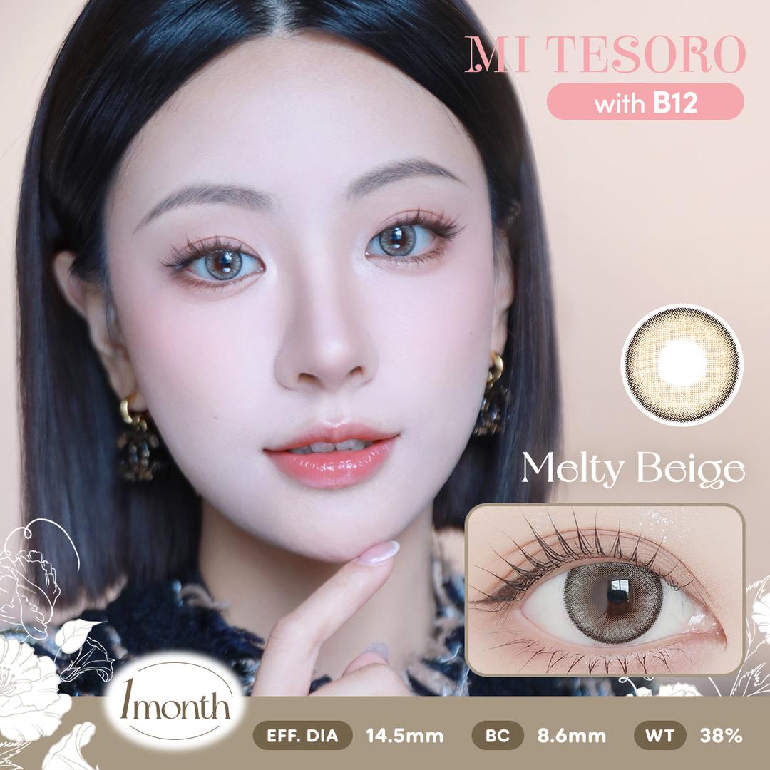 Melty Beige-Mi Tesoro Monthly Color Con 2pcs