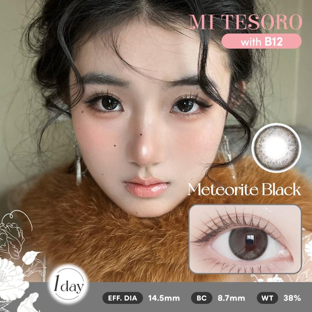 Meteorite Black-Mi Tesoro 1 Day Color Con 10pcs