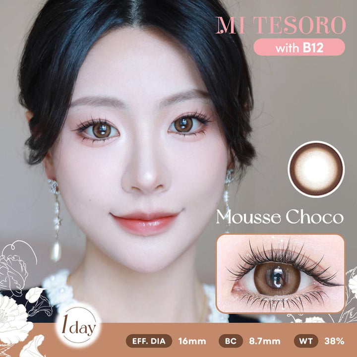 Mousse Choco-Mi Tesoro 1 Day Color Con 10pcs