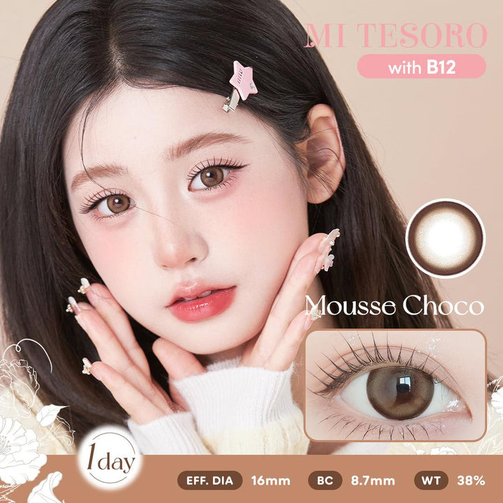 Mousse Choco-Mi Tesoro 1 Day Color Con 10pcs