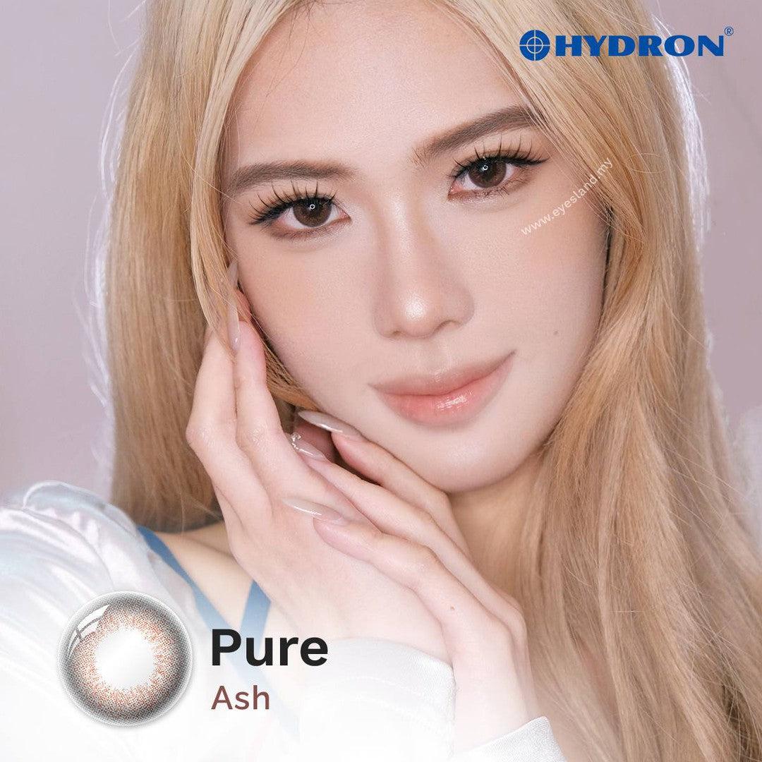 Pure Ash-Pure Plus Silicone Hydrogel 1 Day Color Contact Lens 10pcs