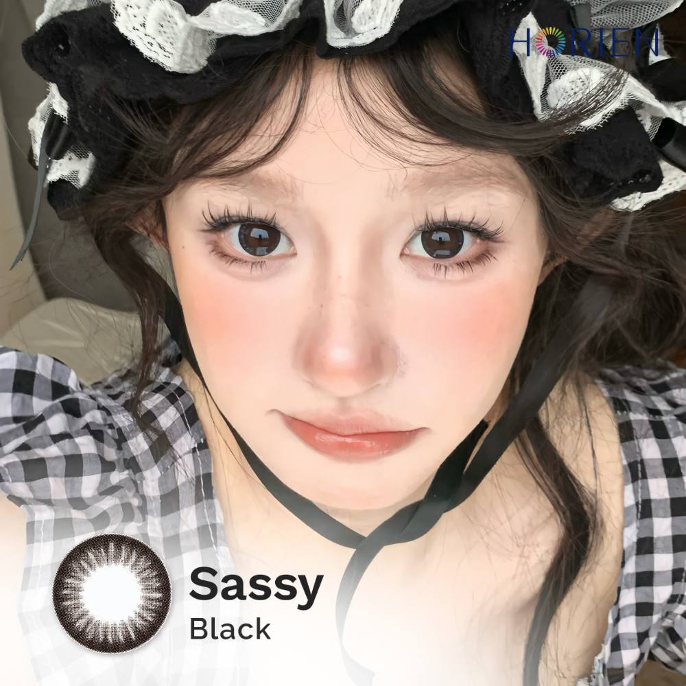 Sassy Black-Eye Secret 38% Monthly Color Lens 2pcs