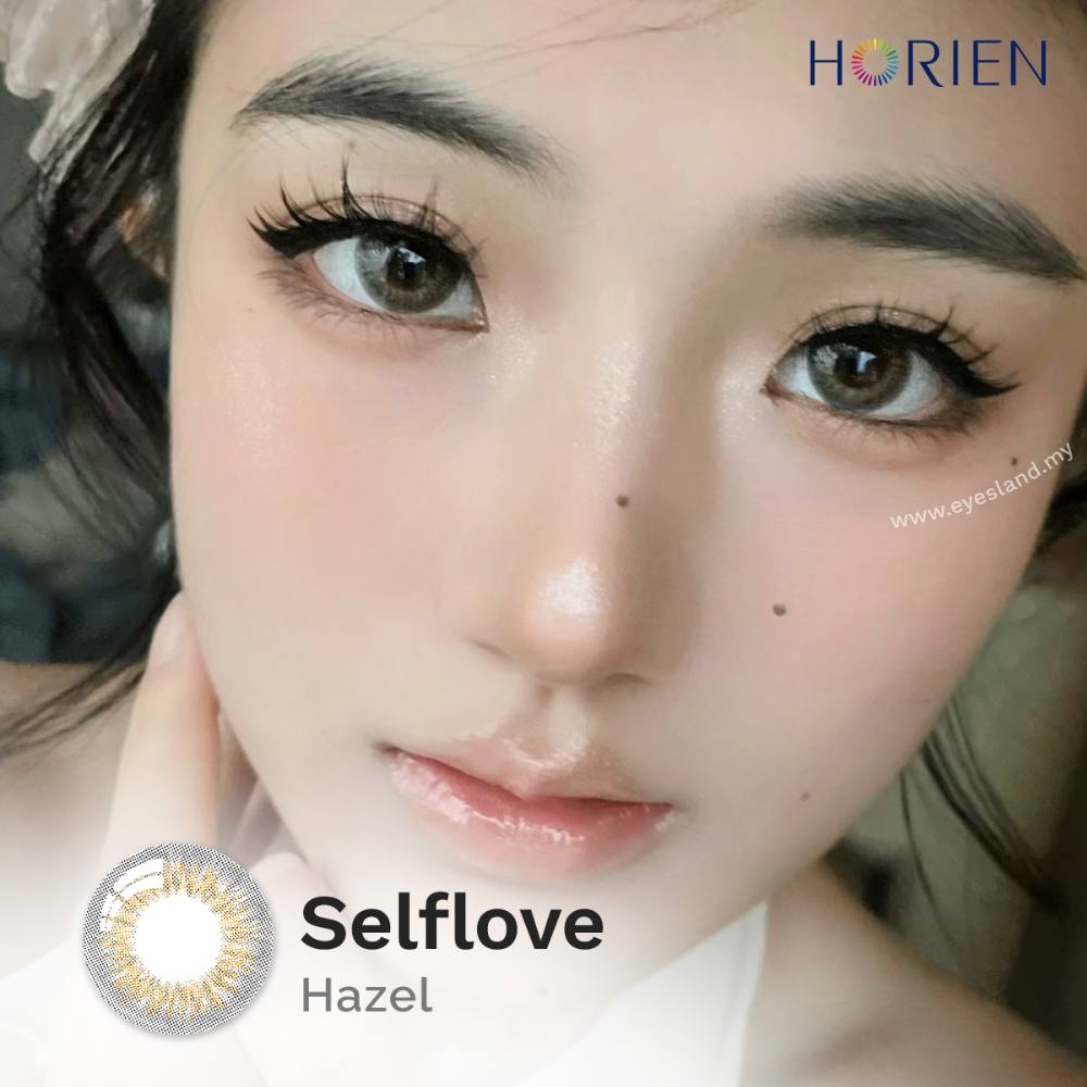 Selflove Hazel-Kira-Kira Monthly Color Lens 2pcs