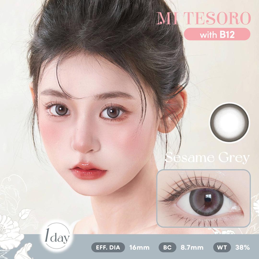 Sesame Grey-Mi Tesoro 1 Day Color Con 10pcs