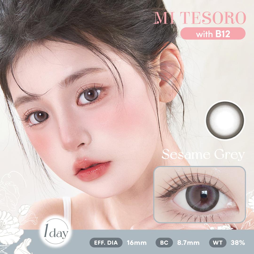 Sesame Grey-Mi Tesoro 1 Day Color Con 10pcs