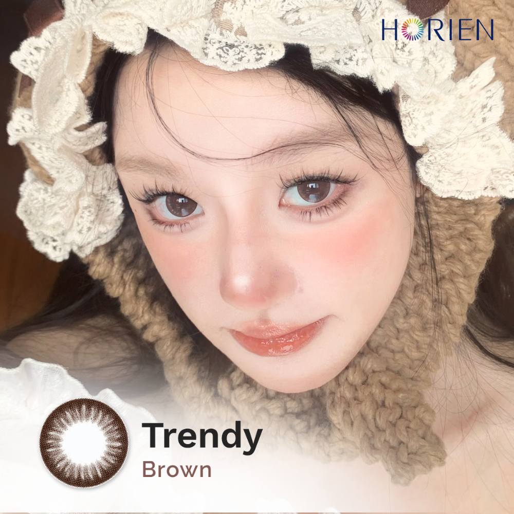 Trendy Brown-Eye Secret 38% Monthly Color Lens 2pcs