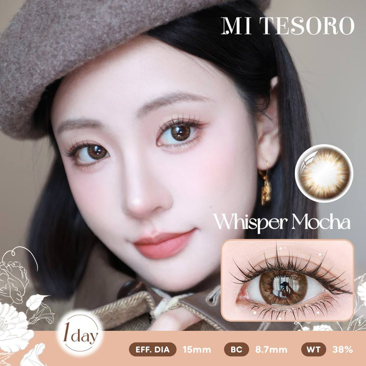 Whisper Mocha-Mi Tesoro 1 Day Color Con 10pcs