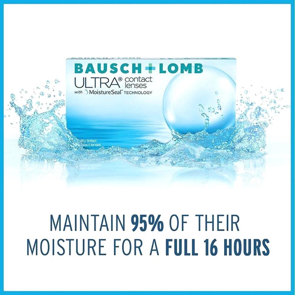 Bausch & Lomb ULTRA Silicone Hydrogel Monthly Disposable Contact Lenses (3 pcs)