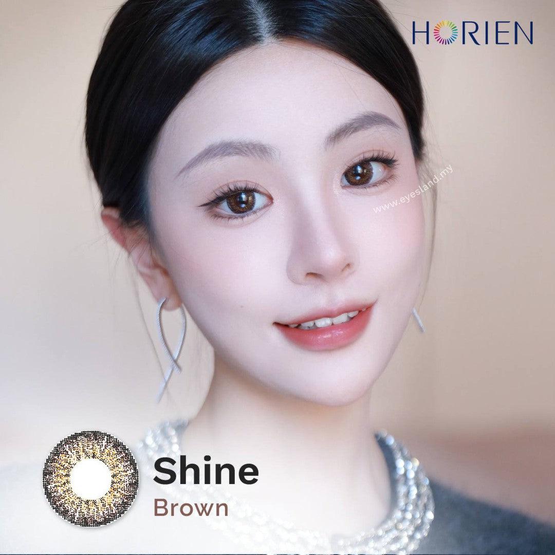 Shine Brown-Eye Secret 38% 3 Month Color Lens 2pcs