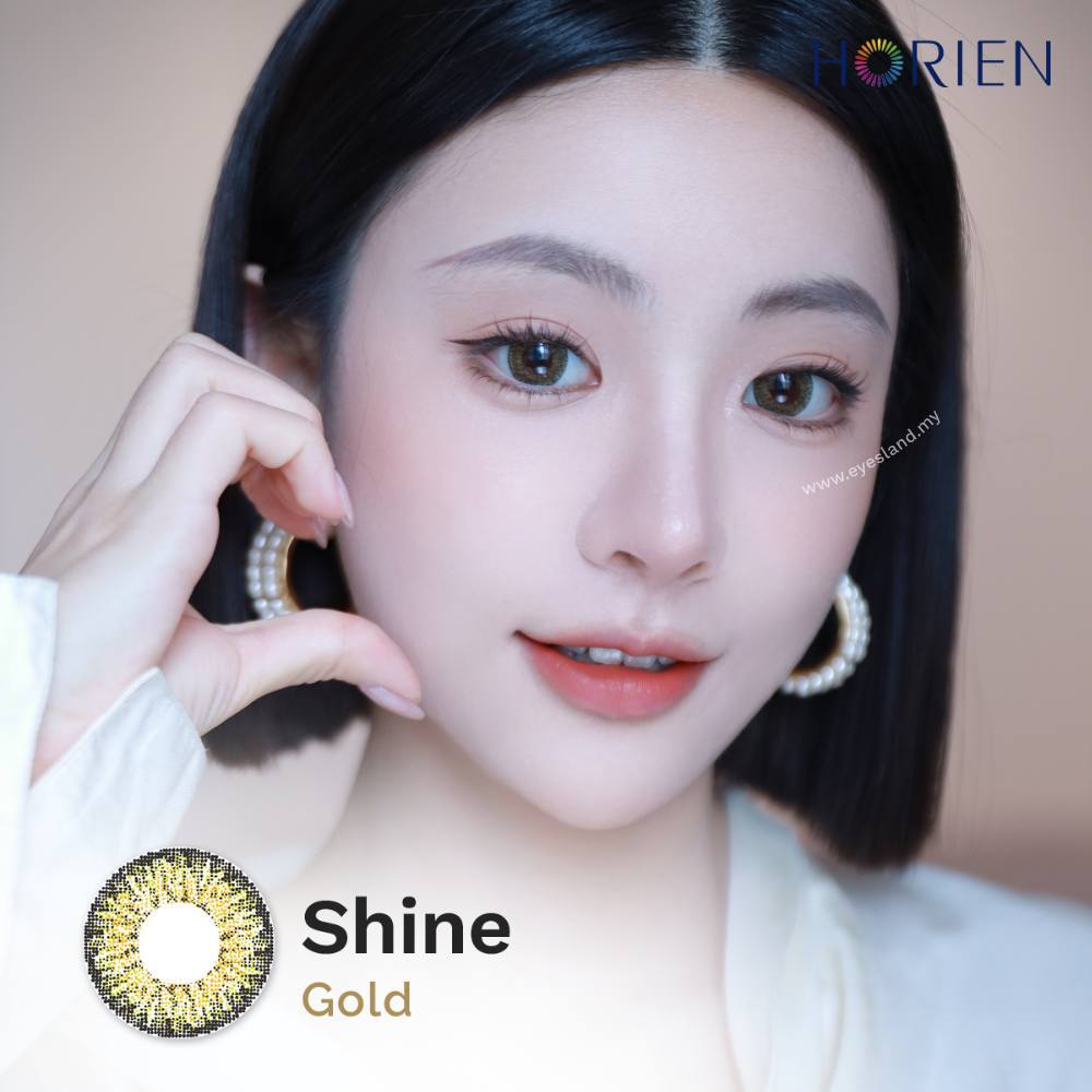 Shine Gold-Eye Secret 38% 3 Month Color Lens 2pcs