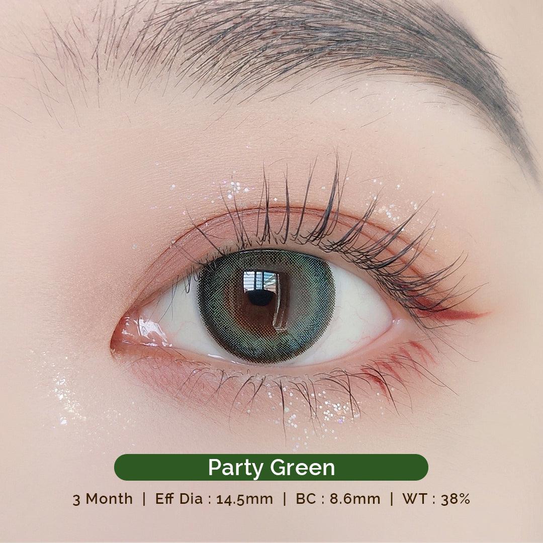 Contact Lens Malaysia Online- Green Color Lens Contact lens - B